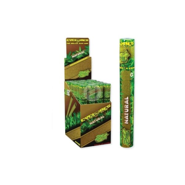 Giấy Cuốn Blunt Cyclones Natural - Toasted Hemp Cone