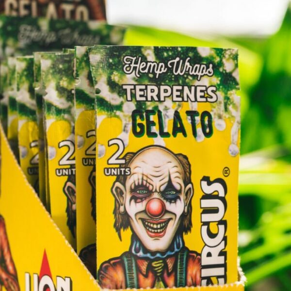 Giấy Cuốn Blunt Lion Rolling Circus Flavored Herbal Wraps - Gelato - Phụ Kiện 420 Hàng Đầu Việt Nam