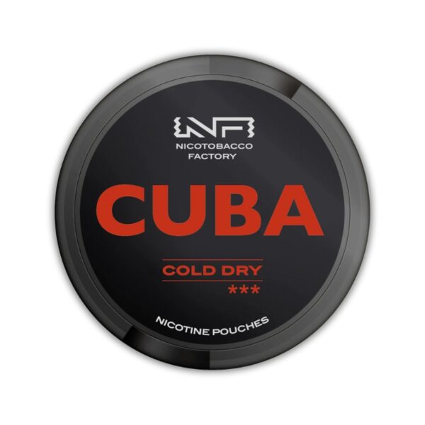 Snus CUBA Cold Dry - 43mg